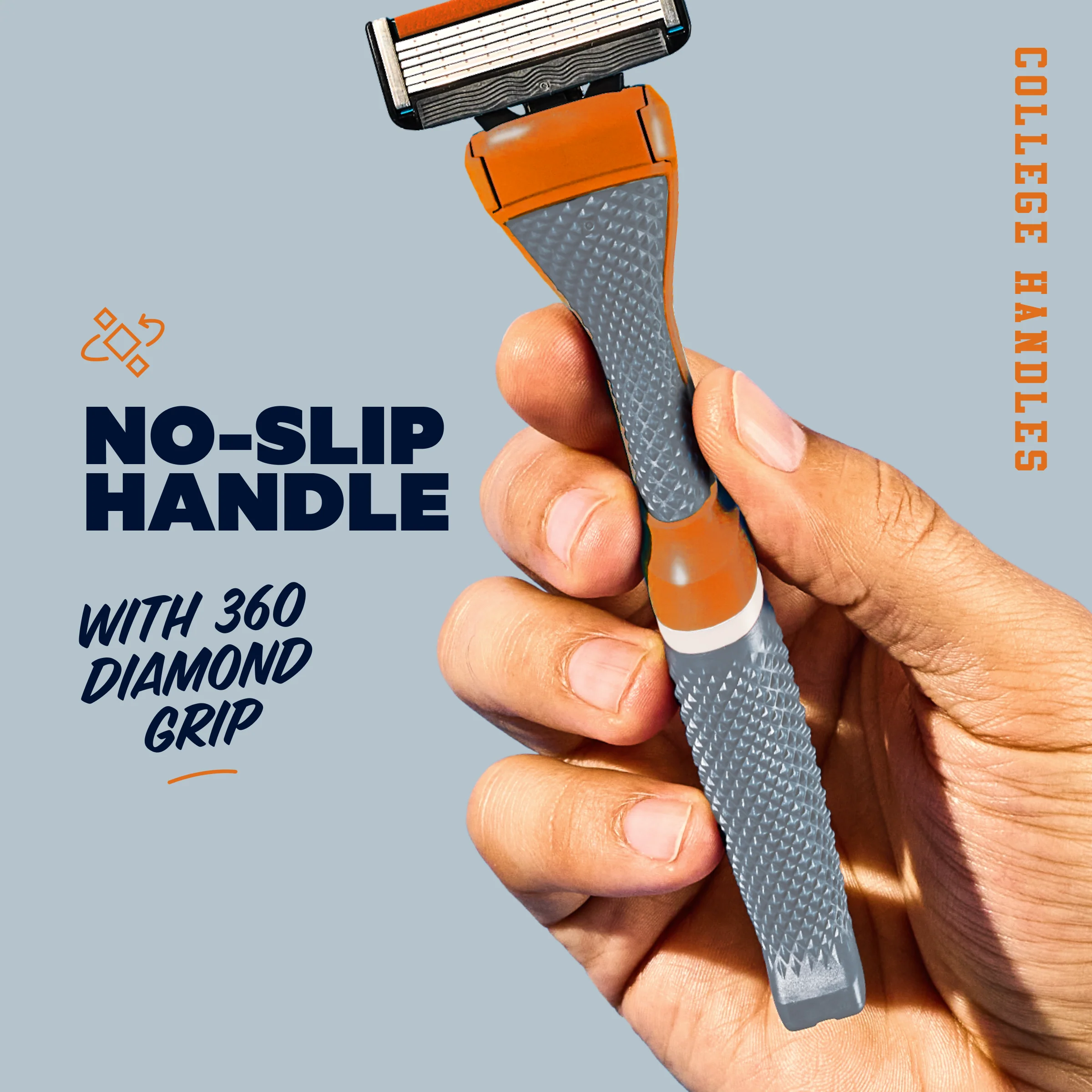 University of Texas Diamond Grip Handle - Image 2